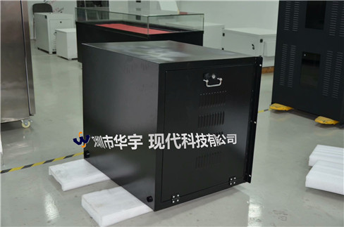 我司21號發貨浙江，為浙江某公司提供定製款恒溫恒濕戶外投影儀安裝櫃(圖3)
